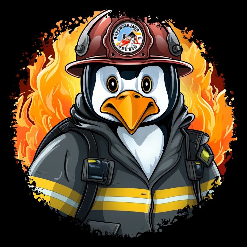 Feuerwehr Pinguin