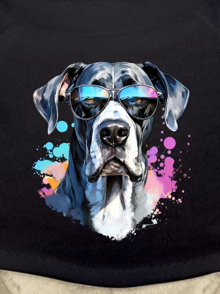 Great Dane with sunglasses