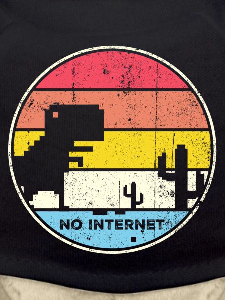 Desert Sunset Pixel Silhouette
