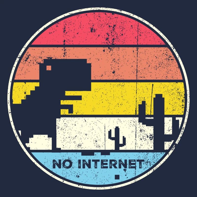 Desert Sunset Pixel Silhouette