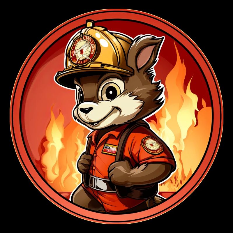 Feuerwehr Eichhörnchen