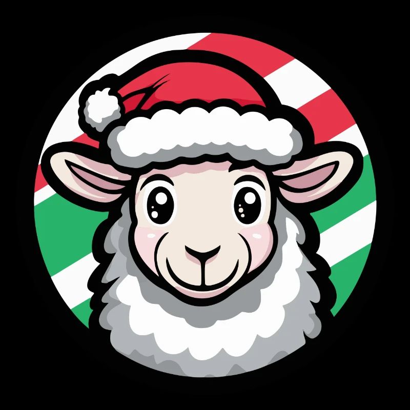 Mouton Animal de Noël