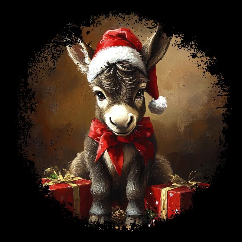 Âne de Noël