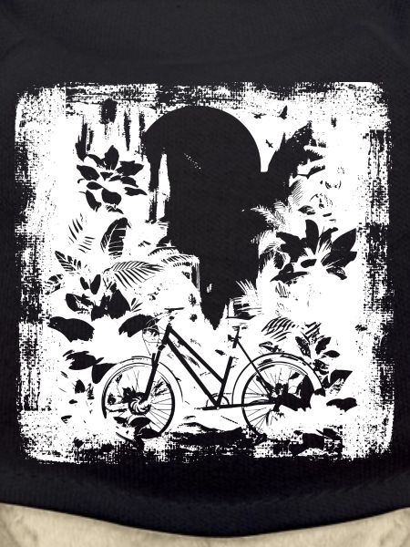 Fahrradfahrer Zeichnung