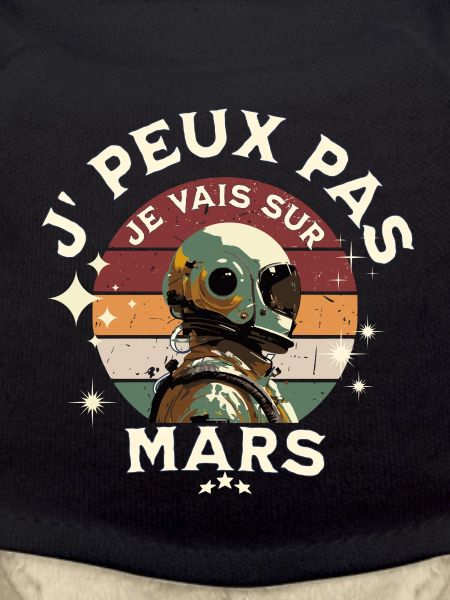 Astronaut ship on Mars