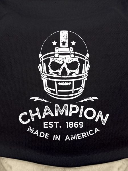 Skull Champion Football