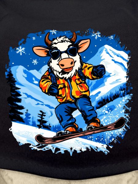 Vaches Snowboard / Vache Snowboardeuse