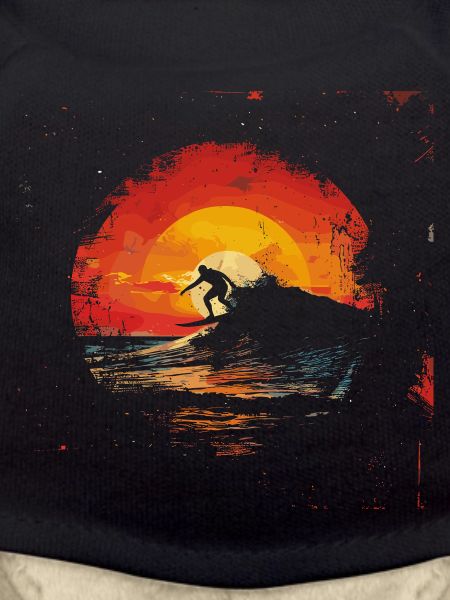 Surfer Sonnenuntergang