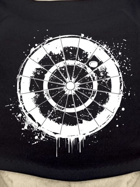 Dartboard Street Art