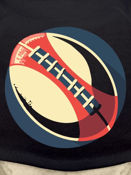 Rugby Ball Graphic