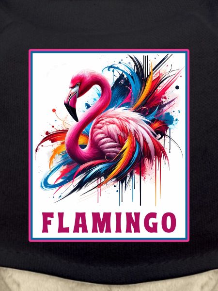 Graffiti Flamingo Explosion