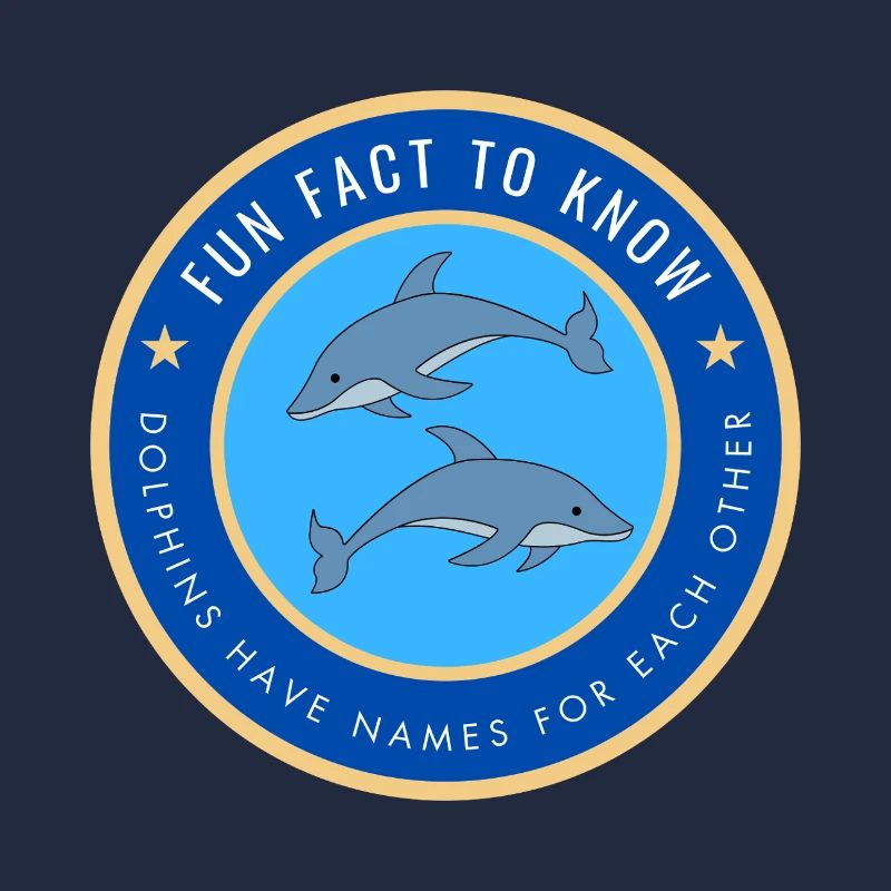 Dolphins have names for each other