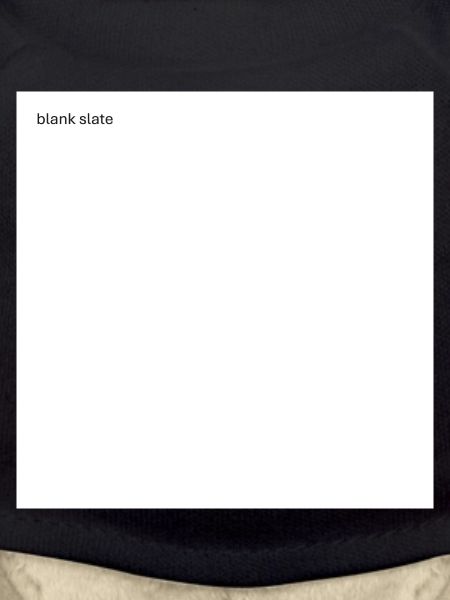 blank slate