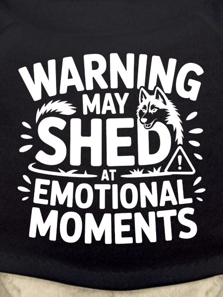Husky Dog Funny Shedding 