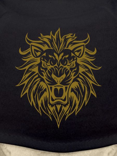 Majestic lion head graphic
