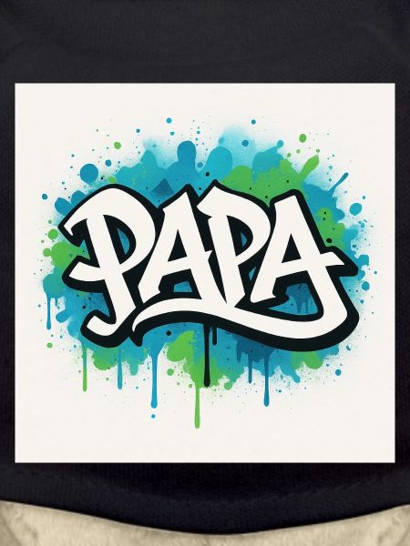 Graffiti Style Dad Illustration