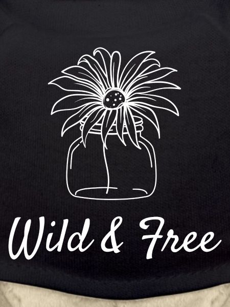 Wild & Free Floral Illustration