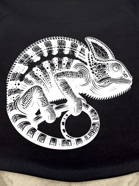 Jungle Reptile Chameleon Tattoo