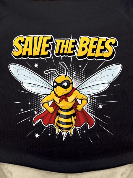 Comic Bee Hero Motto