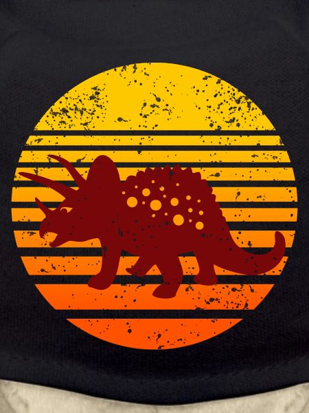 Dinosaur Sunset Motif