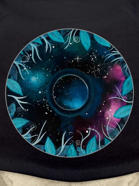 Galactic Leaf Wreath Motif