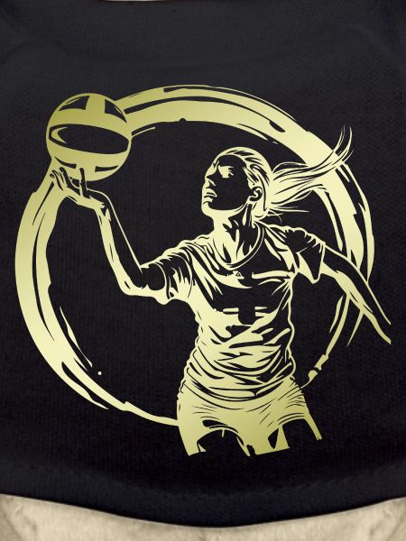 Volleyball Player Silhouette