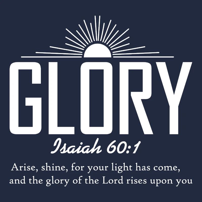 Glory Sunrise Bibelverse