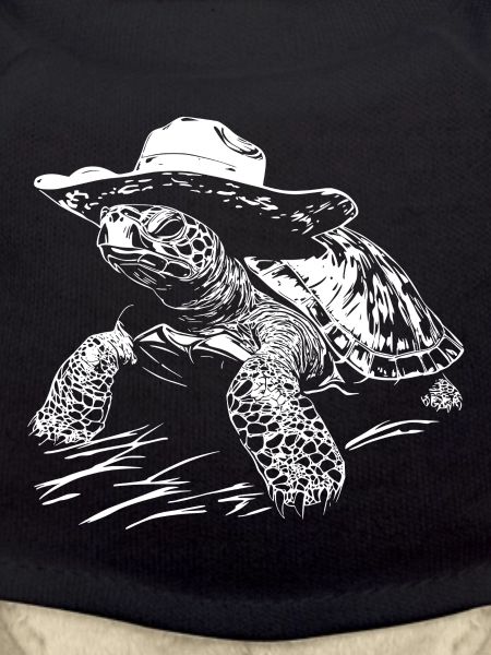 Turtle Cowboy Hat Western