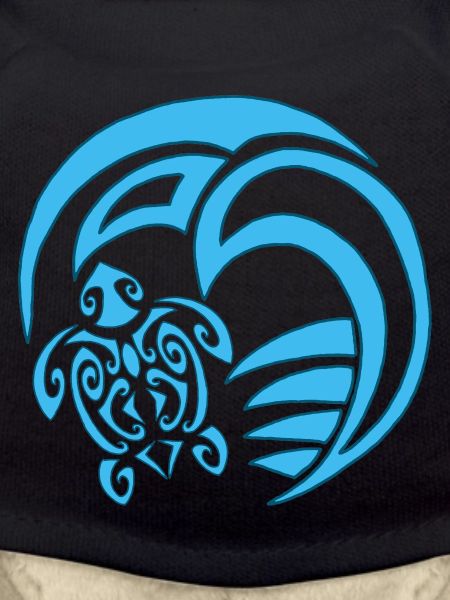 Tortue et océan