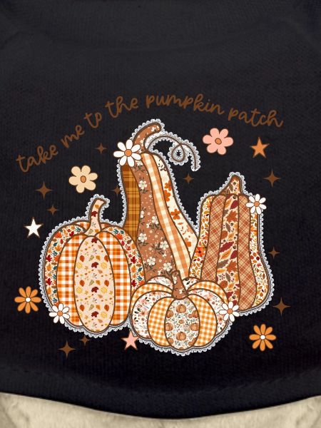 Patchwork Kürbis Patch