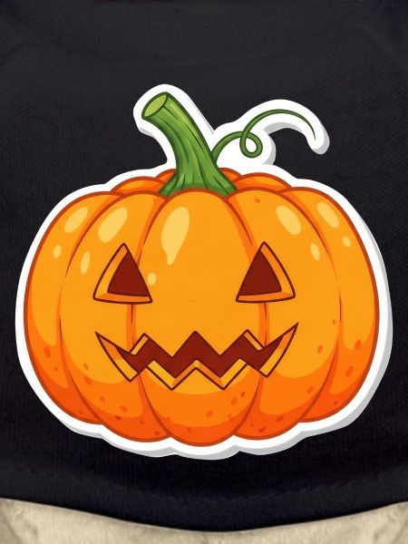 Happy Halloween Pumpkin Sticker
