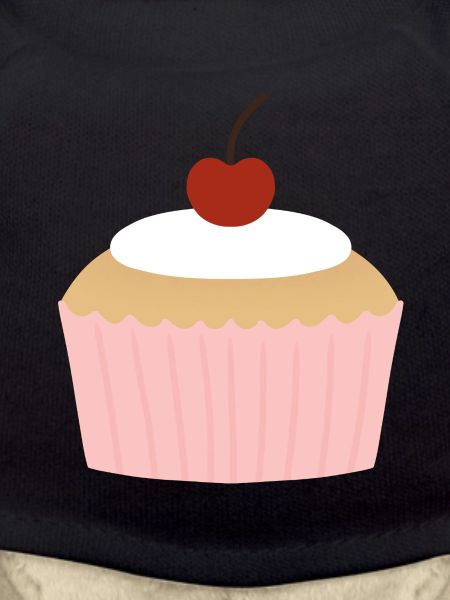 Pastel Cupcake with Cherry