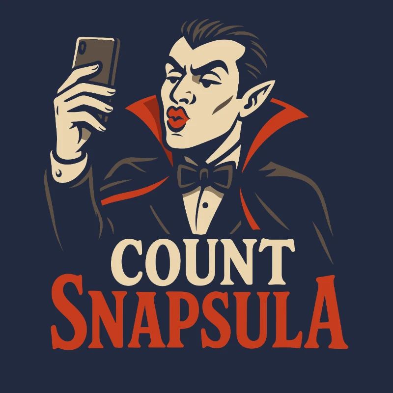 Comte Snapsula – Humour drôle de vampire d’Halloween