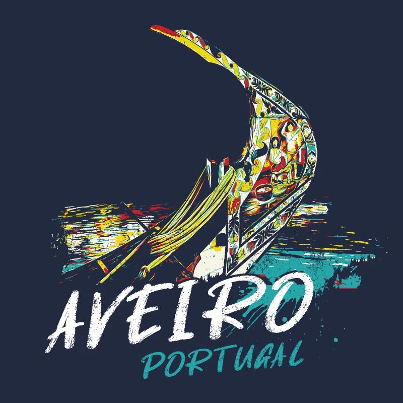 Bugboot moliceiro Aveiro Illustration