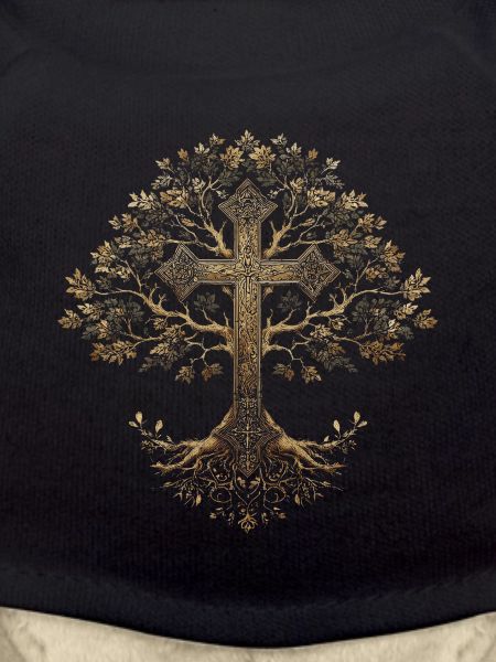 Croix Chrétienne Arbre Foi