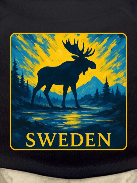 Suède Moose Silhouette Design