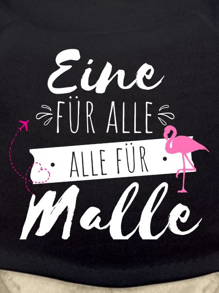 Un pour tous Flamingo Print