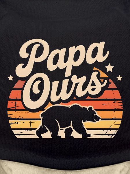 Papa Bear Retro Sun