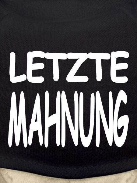 Mahnung
