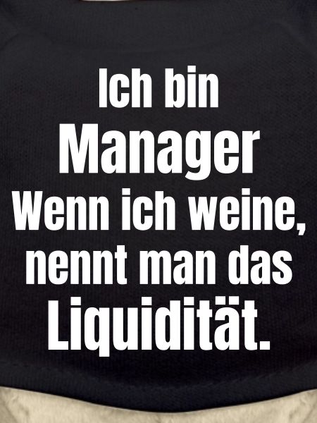 I'm a manager – liquidity joke