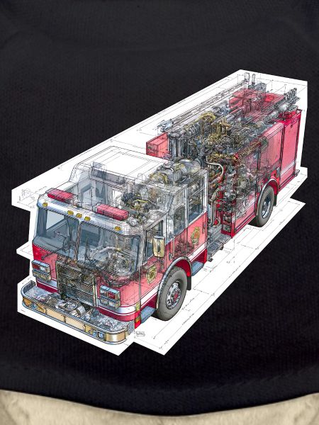 Fire Brigade Truck Detail Technology