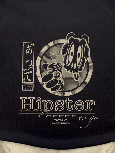 Hipster coffee to go