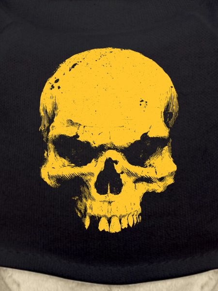 Contraste crâne jaune