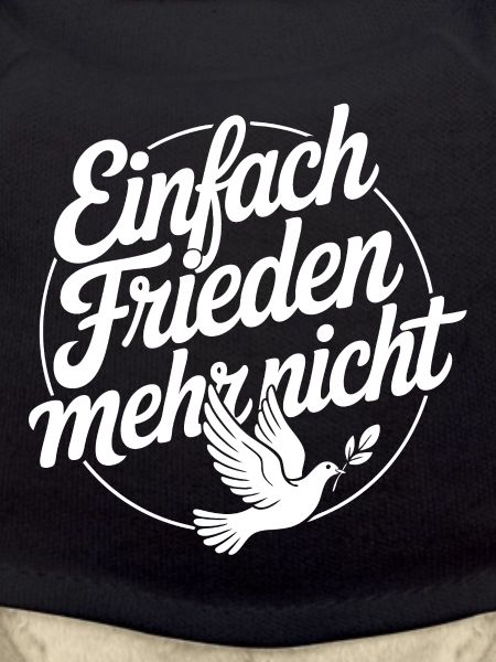 Friedensbotschaft mit Friedenstaube | Peace Design