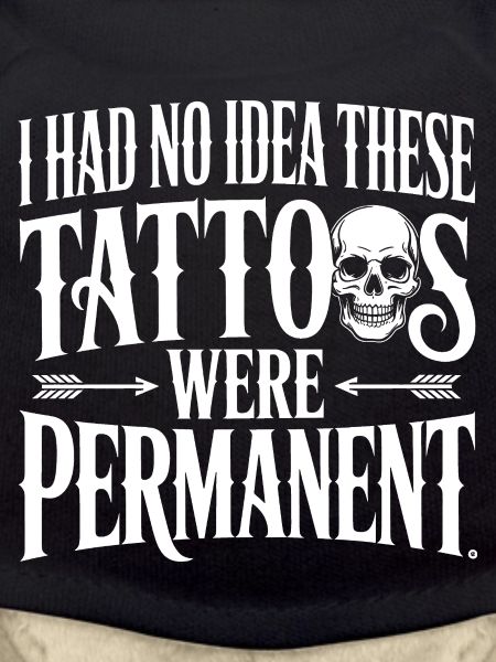 Tattoos waren ein dauerhaftes Zitat.