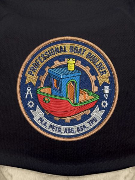 Professioneller Bootsbauer Benchy Patch