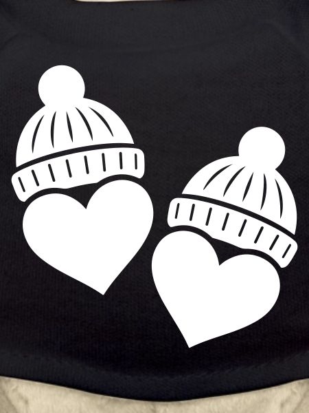 Hearts Winter Hat Love
