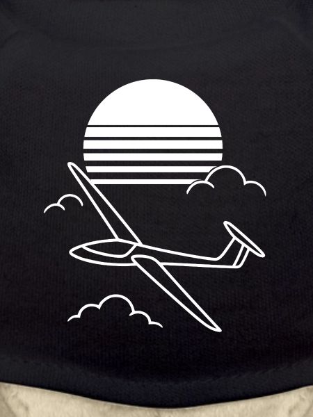 Gliding at sunset