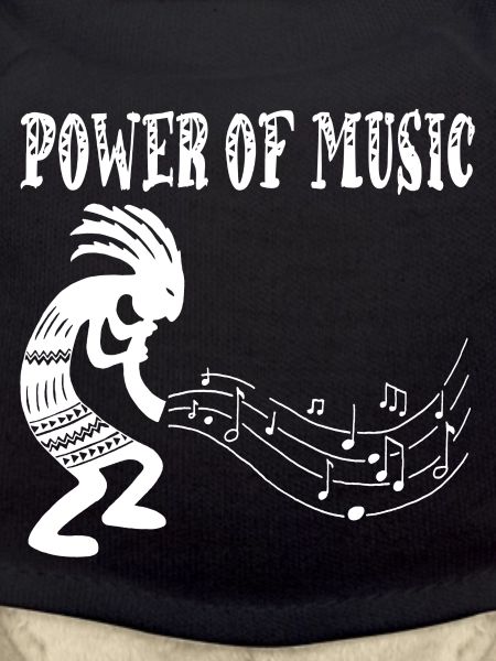 Tribal Musician (White)