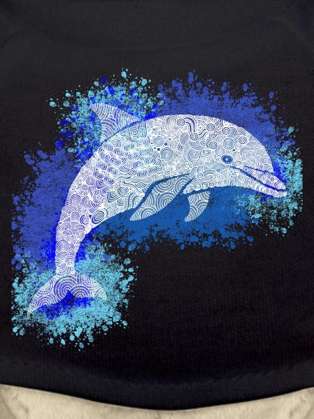 Zentangle Dolphin